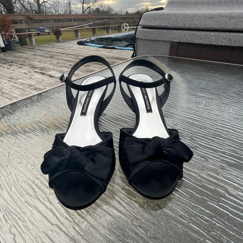 Black Kitten Heels